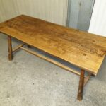 Table Design Brutaliste vintage début XXème – Image 3