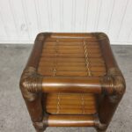 Chevet bambou rotin vintage – Image 3