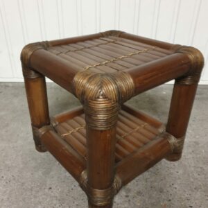 Chevet bambou rotin vintage