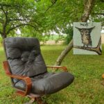 Fauteuil design scandinave vintage 1960 – Image 3