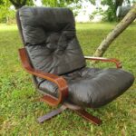 Fauteuil design scandinave vintage 1960 – Image 5