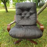 Fauteuil design scandinave vintage 1960 – Image 6