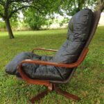 Fauteuil design scandinave vintage 1960 – Image 7
