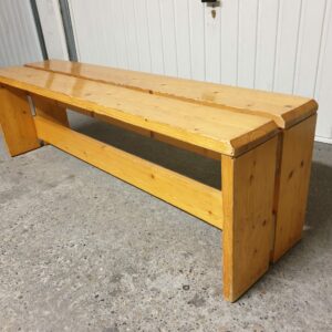 Banc pin Charlotte Perriand La Chapelle d'Abondance