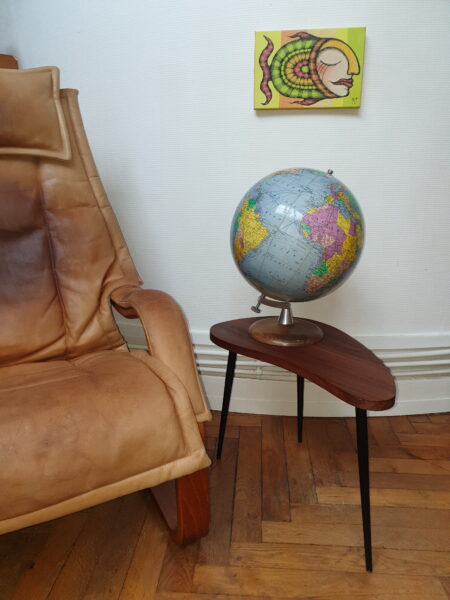 Table d’appoint design « Haricot » Mid-Century