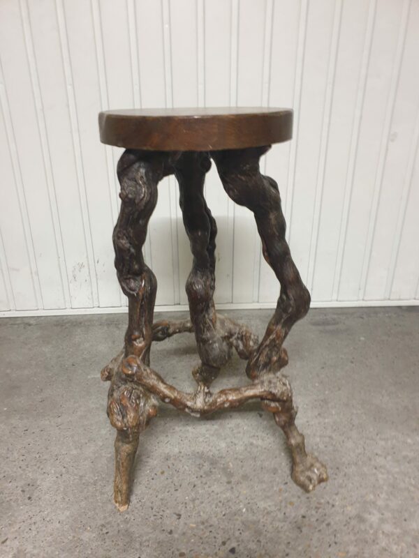 Bar brutaliste en ceps de vigne Mid-Century – Image 3