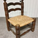Chaise "Coin du feu" C.Dudouyt années 40 – Image 6