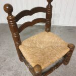 Chaise "Coin du feu" C.Dudouyt années 40 – Image 5
