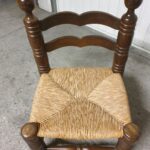 Chaise "Coin du feu" C.Dudouyt années 40 – Image 4