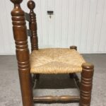 Chaise "Coin du feu" C.Dudouyt années 40 – Image 3