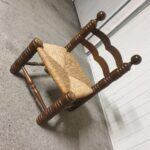Chaise "Coin du feu" C.Dudouyt années 40 – Image 7