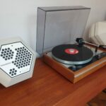 Enceintes Tandberg Fasett Space Age 70's