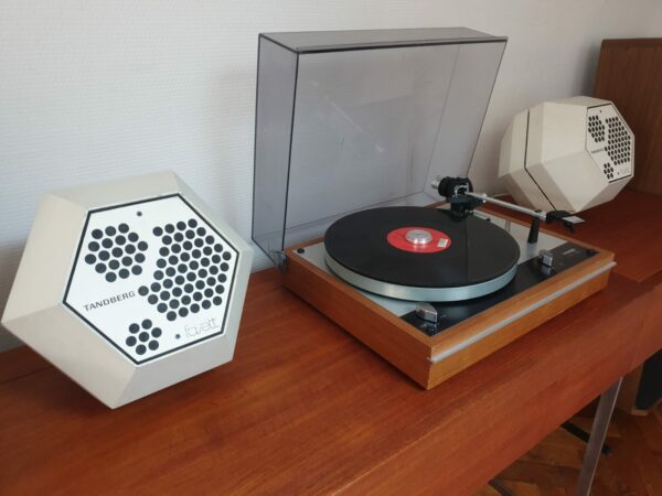 Enceintes Tandberg Fasett Space Age 70’s