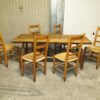Table Design Brutaliste vintage début XXème – Image 6