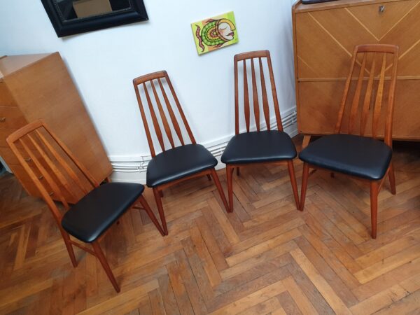Série de 4 chaises danoises Niels Koefoed 1960 – Image 5