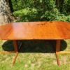 Table ronde design scandinave & pied central vintage années 60 – Image 5