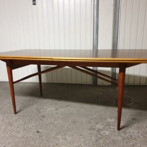 Table à manger teck et bois de rose 1960