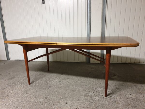 Table à manger teck et bois de rose 1960