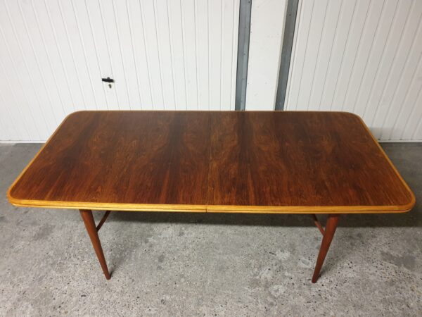 Table à manger teck et bois de rose 1960 – Image 2