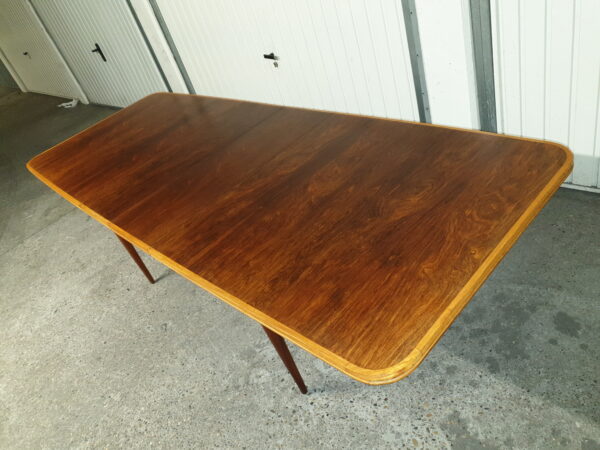Table à manger teck et bois de rose 1960 – Image 8