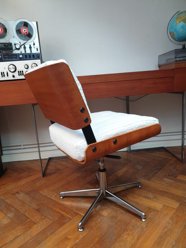 Fauteuil de bureau design Alain Richard 1960