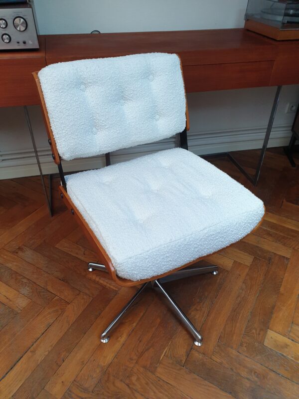 Fauteuil de bureau design Alain Richard 1960 – Image 2