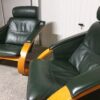 Paire fauteuils lounge Nelo Sweden Mid-Century – Image 3