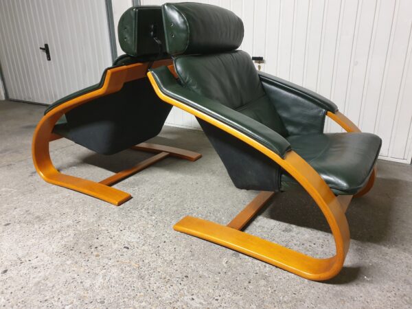 Paire fauteuils lounge Nelo Sweden Mid-Century – Image 4