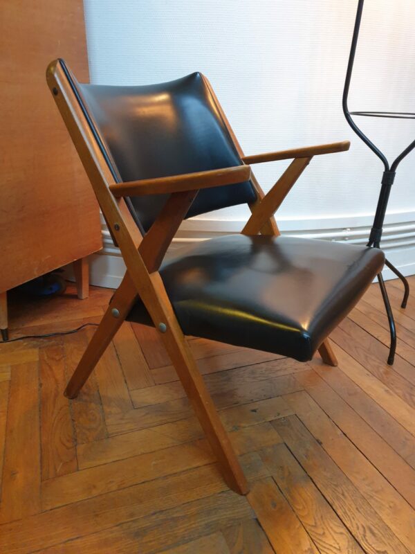 Fauteuil Dal Vera Mid-Century – Image 2