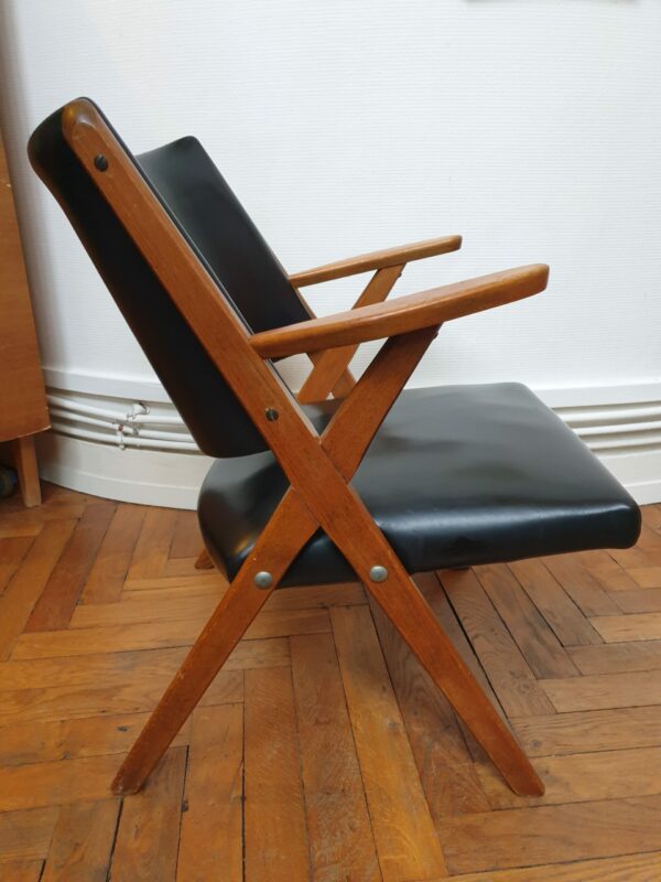 Fauteuil Dal Vera Mid-Century – Image 6