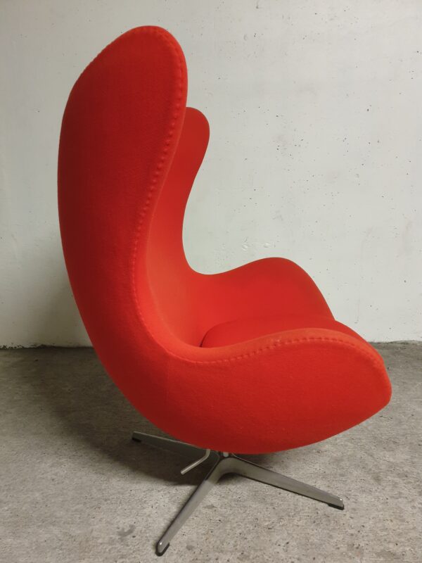 Egg Chair scandinave Jacobsen Mid-Century – Image 9