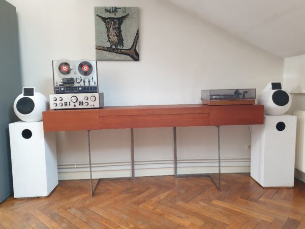 Paire d’enceintes design Elipson 3230 vintage 70's – Image 3