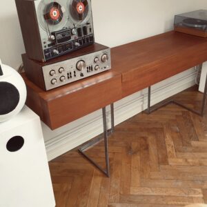 Paire d’enceintes design Elipson 3230 vintage 70's