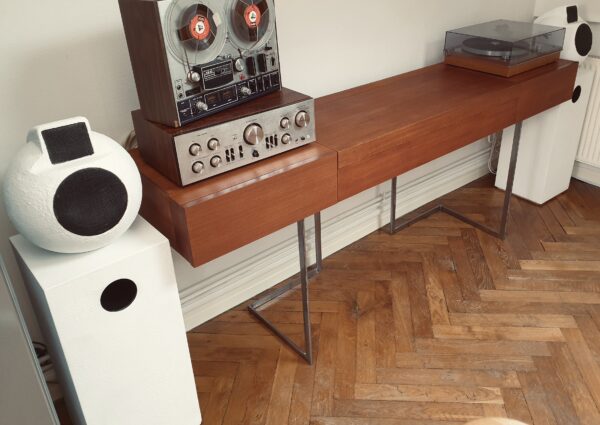 Paire d’enceintes design Elipson 3230 vintage 70's