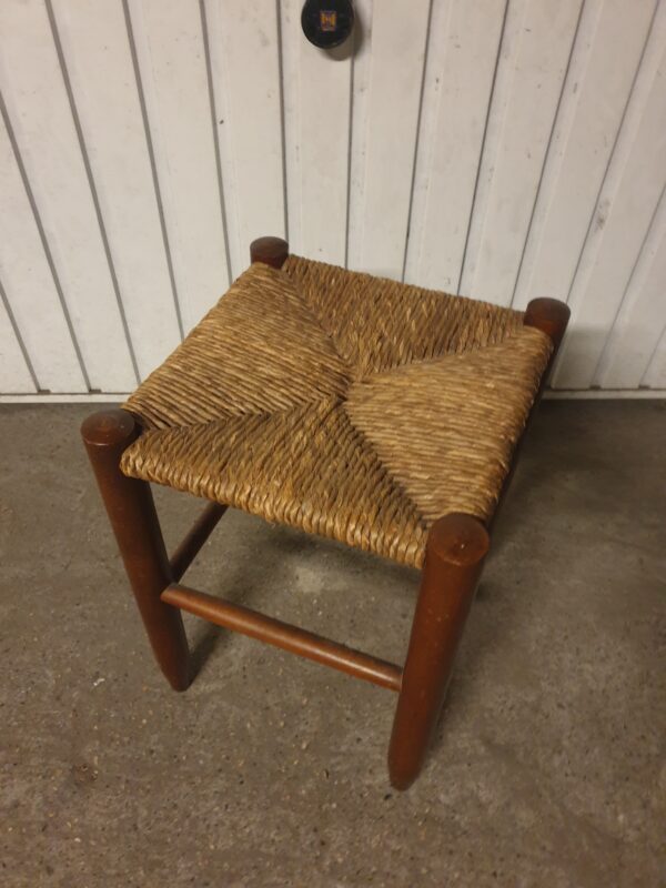 Tabouret vintage Mid-Century – Image 2