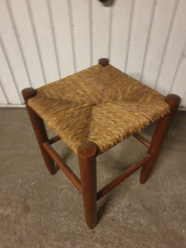 Tabouret vintage Mid-Century – Image 3