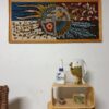 Tapisserie encadrée Picard Ledoux Mid-Century – Image 2