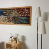 Tapisserie encadrée Picard Ledoux Mid-Century