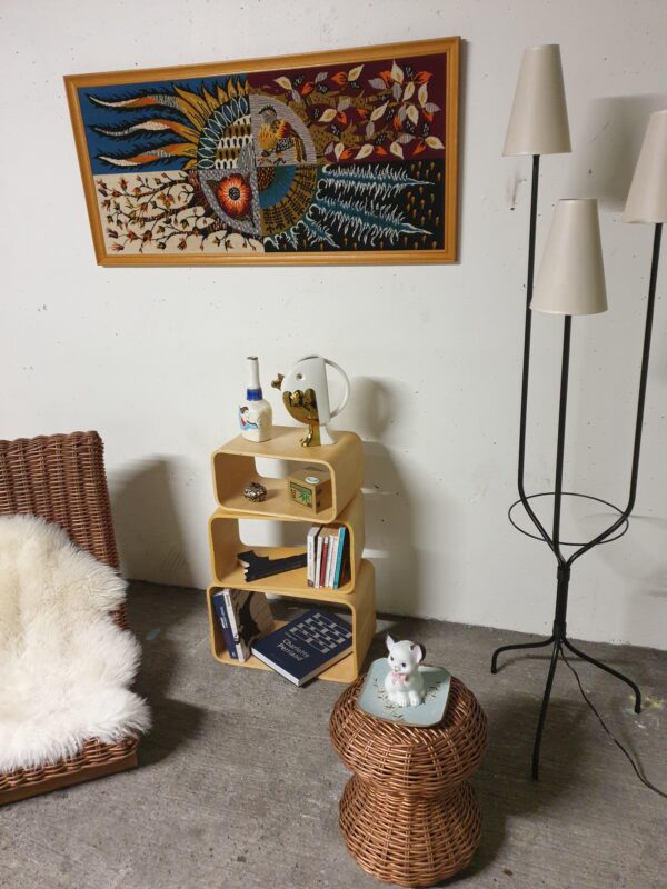 Tapisserie encadrée Picard Ledoux Mid-Century – Image 4
