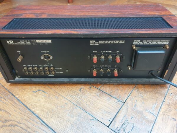 Ampli vintage Luxman L-31 années 70 – Image 9