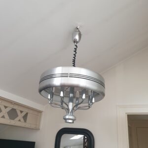 Lustre 70's "Space Age" design italien à 10 feux