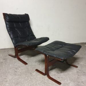 Fauteuil design vintage Siesta Ingmar Relling années 70