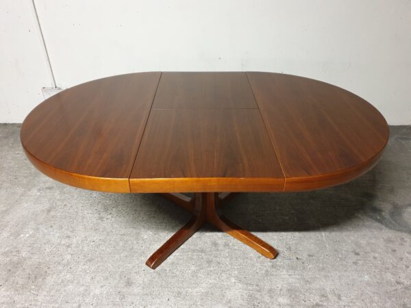 Table ronde teck Baumann 70's – Image 5