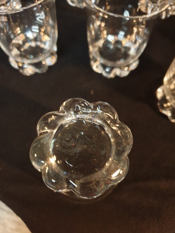 Suite de 8 verres cristal Daum France – Image 2