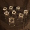 Suite de 8 verres cristal Daum France – Image 4
