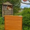 Commode teck vintage Mid-century