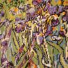 Tapisserie "Les Iris" de V.Van Gogh vintage 60's – Image 3