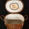 Panier à pique nique en rotin 60's – Image 5