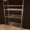 Etagère métal chromé vintage