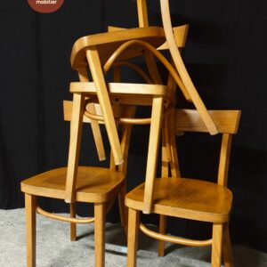 Set de 4 chaises bistrot style Thonet